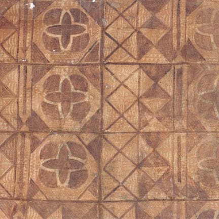 Samoa, un panel de tela «barc» batida de 142 x 130
