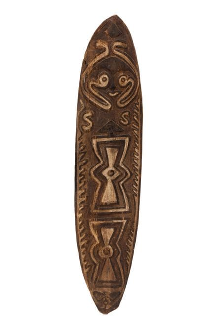 P.N. Guinea, Golfo di Papua, tavola spiritica, con
