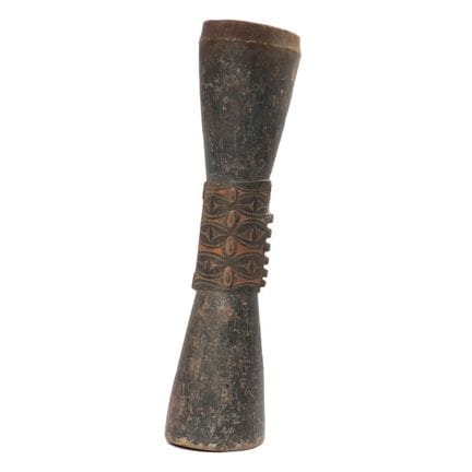 Guinea P.N., río Yuat, Biwat, un tambor, cuya part