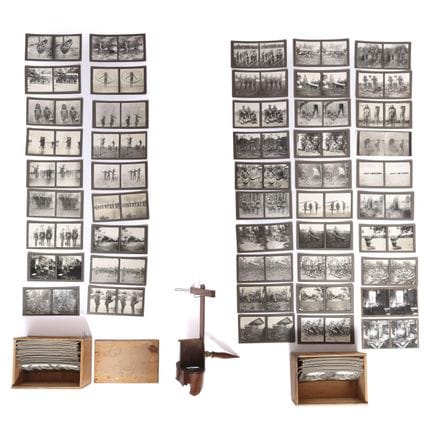 Colección de 142 fotografías estereoscópicas, prin