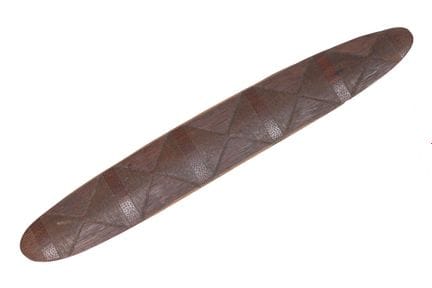 Aborigen, Wunda, panel, tallado por ambas caras. L
