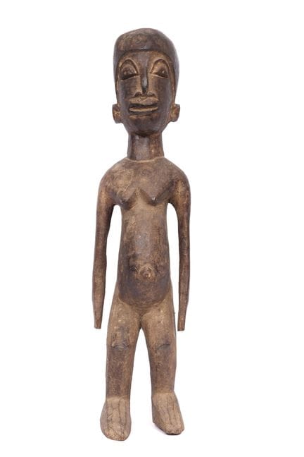 Burkina Faso, Lobi, figura de un antepasado de pie