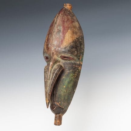 Guinea P.N., Basso Ramu, maschera con pigmentazion