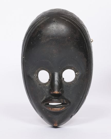 Costa de Marfil, Dan, máscara facial, de arcilla c