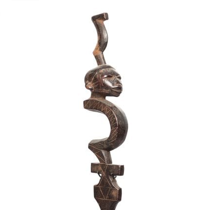 Mozambique-Tanzania, Makonde, bastón de dignatario