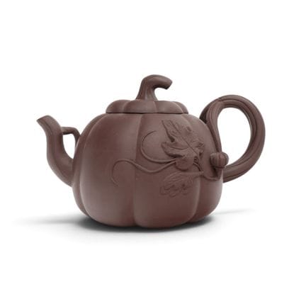 China, an Yixing earthenware teapot and lid, 20th 
