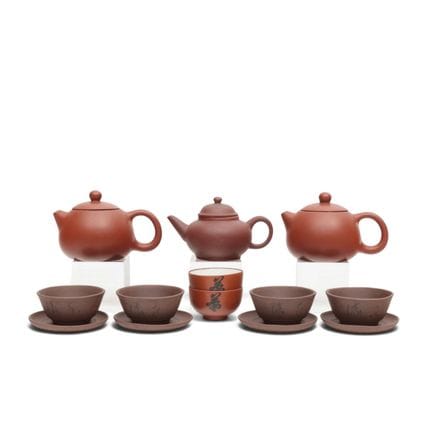 China, a collection of modern Yixing earthenware t