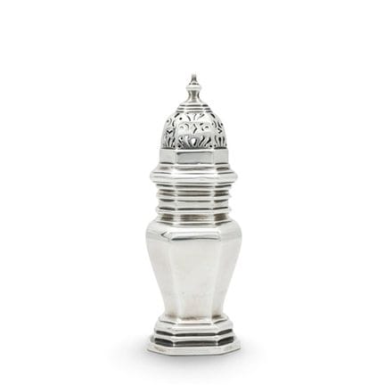 Angleterre, saupoudreuse à sucre, mouvement Arts &