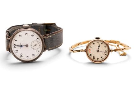 Deux montres-bracelets du début du XXe siècle, à r