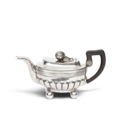 Petit pot à couvercle, Leyde 1826, style Biedermei