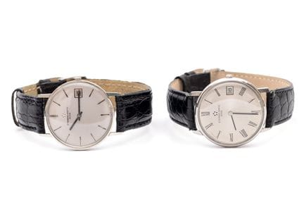 Eterna-Matic, deux montres-bracelets en acier et u