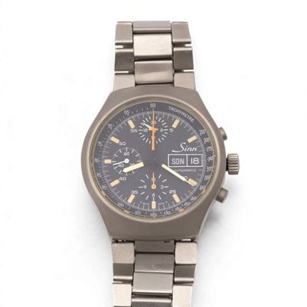 Sin, modèle 157, montre-bracelet chronographe en a