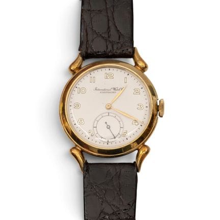 Montre-bracelet IWC Schaffhausen en or, avec cadra