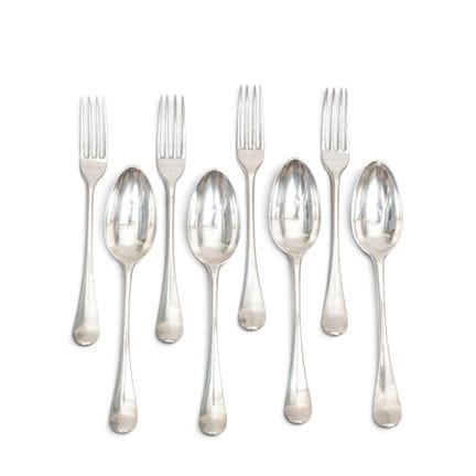 Quatre couverts de table, Amsterdam, XVIIIe siècle