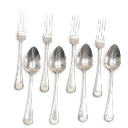 Quatre couverts de table, société J.M. van Kempen,