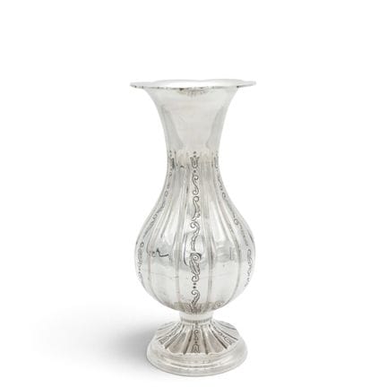 Portugal, grand vase élancé, XXe siècle, de forme 