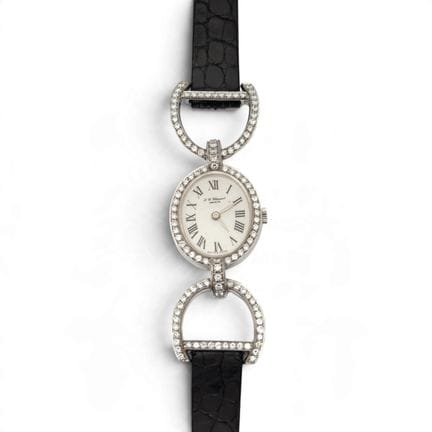 L.u. Chopard, une montre-bracelet en or et diamant