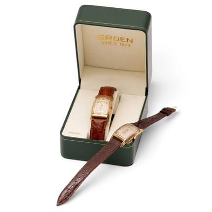 Gruen, deux montres-bracelets Curvex à remontage m