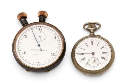 Un chronomètre Semikrograph du début du XXe siècle