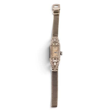 Mappin, une montre-bracelet Art déco en diamants, 
