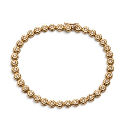Bracelet « Diamond Line » serti de 37 diamants tai