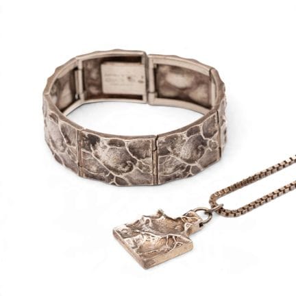 Matti Hyvärinen pour Sirokoru, bracelet et pendent