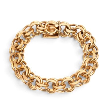 Un grand bracelet à maillons de type « Bismarck » 