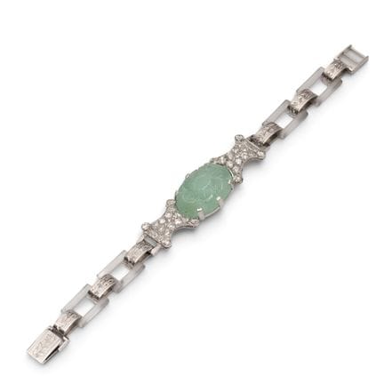 Un impressionnant bracelet du milieu du siècle, co