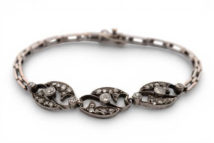 Bracelet en diamant, première moitié du 20e siècle