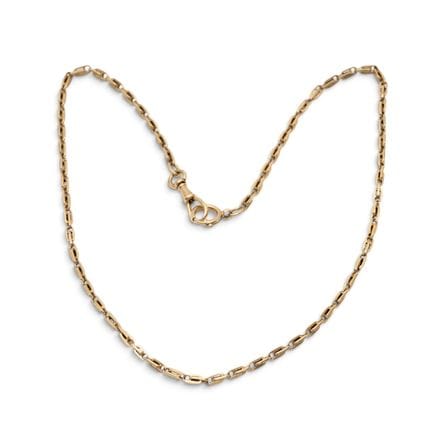 Un collar de oro, que en su origen fue una cadena 