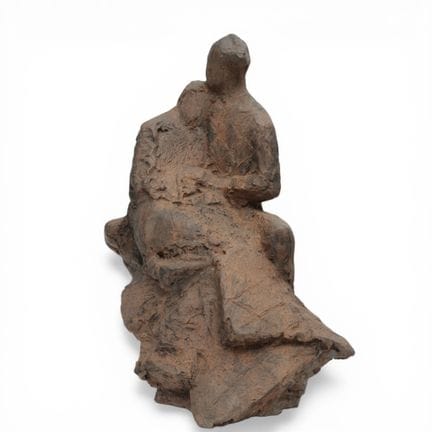 Eric Claus (nato nel 1936), scultura in bronzo pat