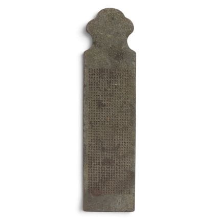 Francia, grattugia per tabacco in stagno, 1800 cir