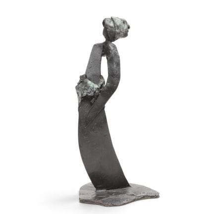 Renée van Leusden (1947-2025), scultura in bronzo,