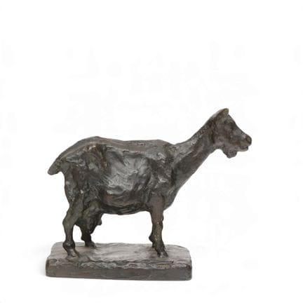 Anna op t' Landt (1883-1945), scultura in bronzo, 