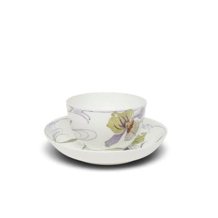 N.V. Haagsche Plateelfabriek Rozenburg, tazza e pi