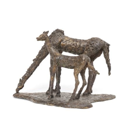 Tosca van den Haak (1918-2012), scultura in bronzo