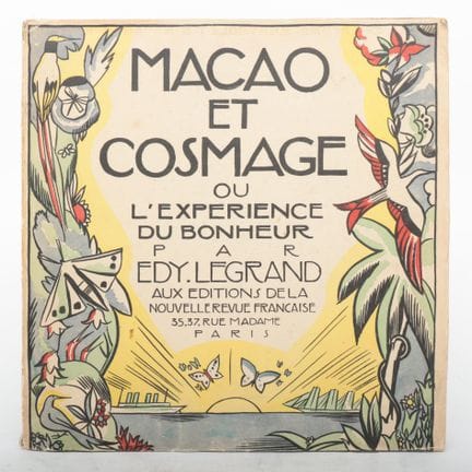 Opera d'antiquariato, “Macao et Cosmage”, Edy Legr