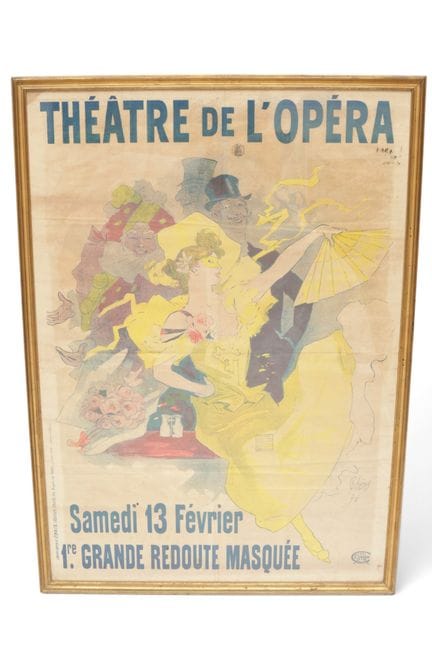 Jules Chéret (1836-1932), manifesto, “Théâtre de l
