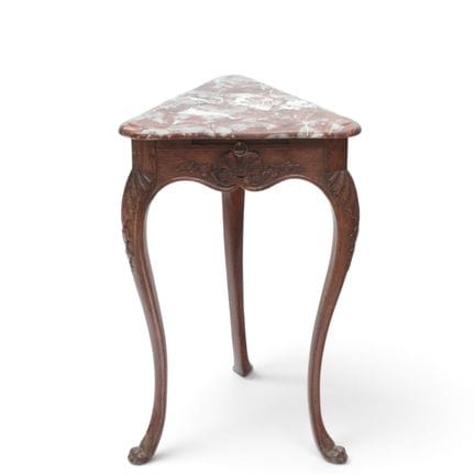 Russia, tavolino da samovar in legno di quercia, X