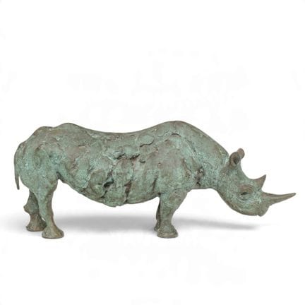 Hetty Heyster, scultura in bronzo con patina verde