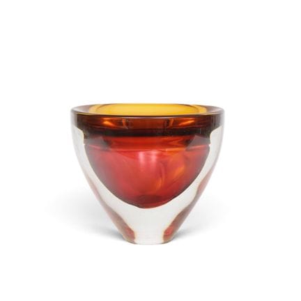 Siem van der Marel (1944), vaso in vetro Unica, Gl