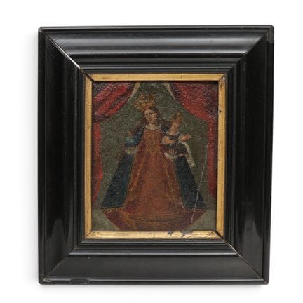 Germania, olio su rame, “Madonna con Bambino”, 180