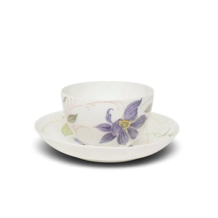 N.V. Haagsche Plateelfabriek Rozenburg, tazza e pi