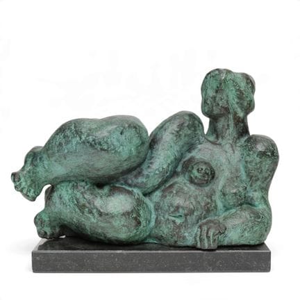 Gerda Rutters (nata nel 1946), scultura in bronzo 