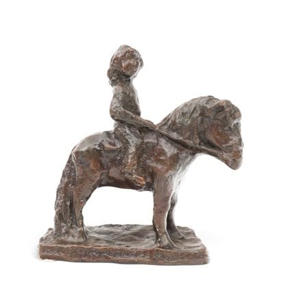 Mari Andriessen (1897-1979), scultura in bronzo co