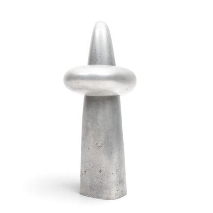 Jos Wong (1928-2009), scultura astratta in due par