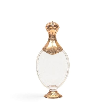 Un flacone di profumo in stile Biedermeier del XIX