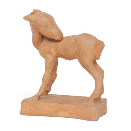 Victor Sprenkels, 1878-1959, scultura in terracott