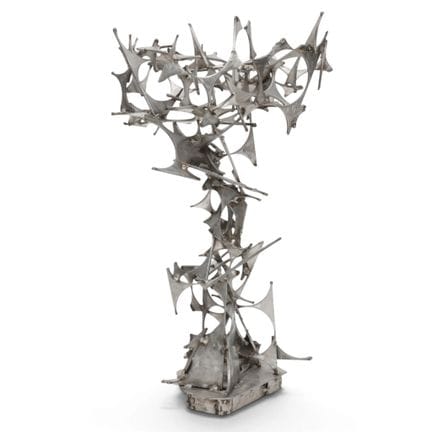 Jan van Holthe (1923-1996), scultura in metallo, 1