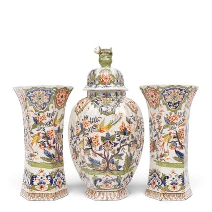 Louis Fourmaintraux, servizio di ceramica, XIX sec